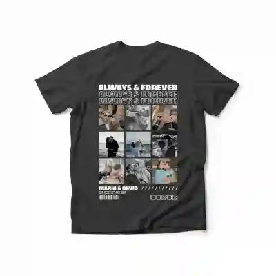 Tricou Personalizat pentru Barbati - Always & Forever