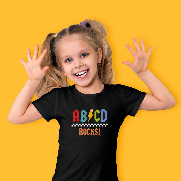 Tricou personalizat pentru copii - ABCD