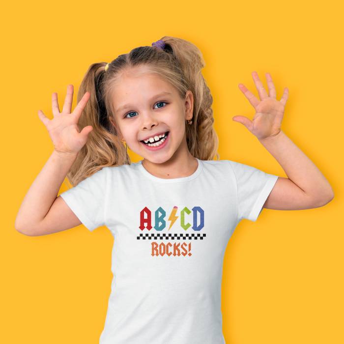 Tricou personalizat pentru copii - ABCD