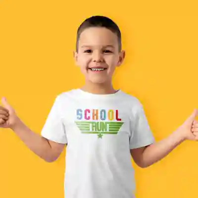 Tricou personalizat pentru copii - Run