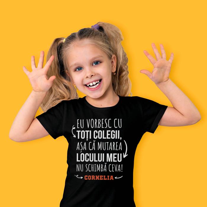 Tricou personalizat pentru copii - Locul meu