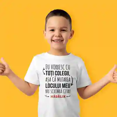 Tricou personalizat pentru copii - Locul meu