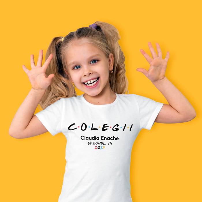 Tricou personalizat pentru copii - Colegii