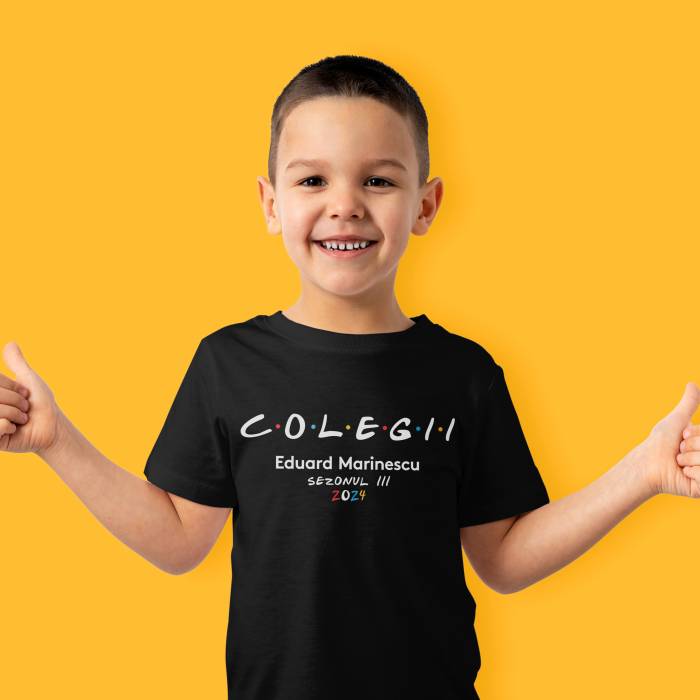 Tricou personalizat pentru copii - Colegii