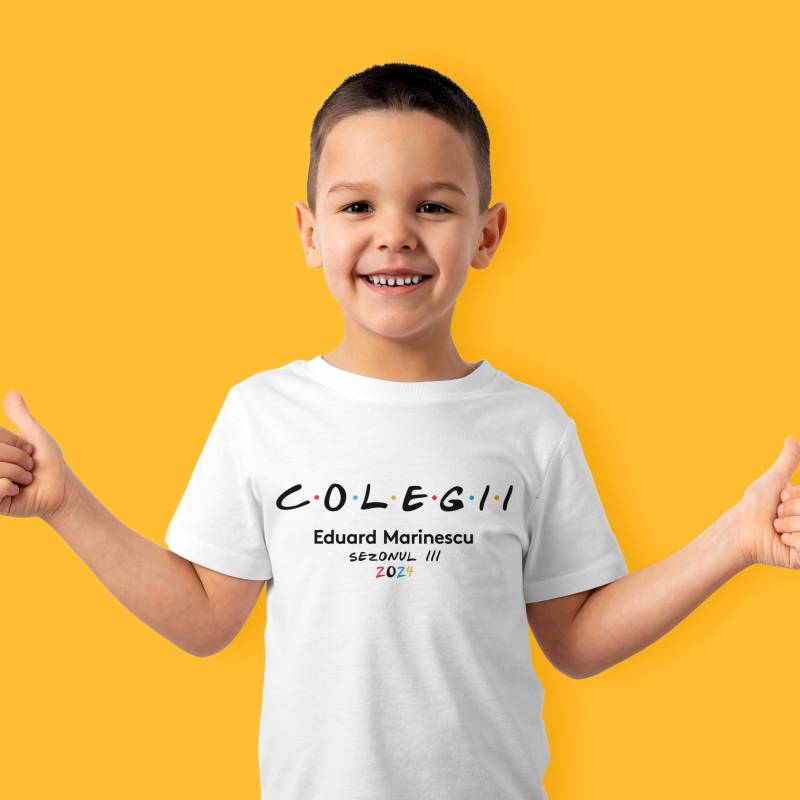 Tricou personalizat pentru copii - Colegii