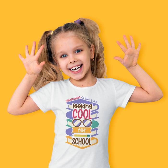 Tricou personalizat pentru copii - Looking cool