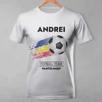 Tricou pentru barbati personalizat - Fotbal