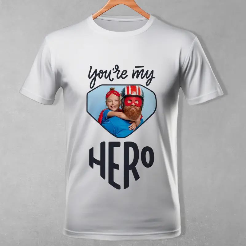 Tricou personalizat - You're my hero