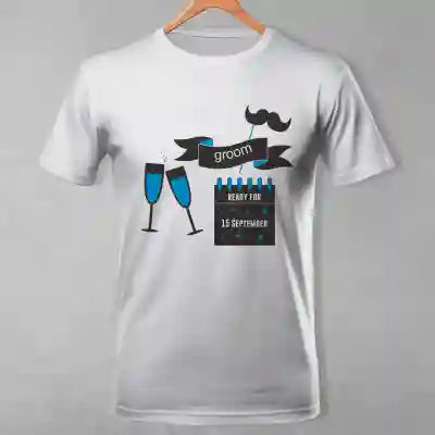 Tricou personalizat pentru petrecerea burlacilor - For the Groom