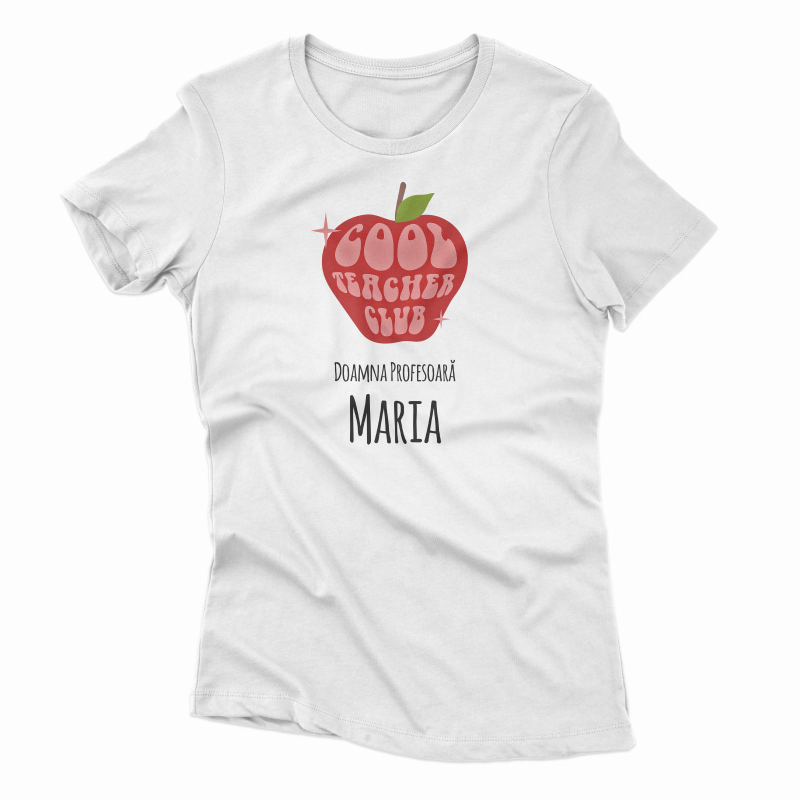 Tricou personalizat - Cool teacher club