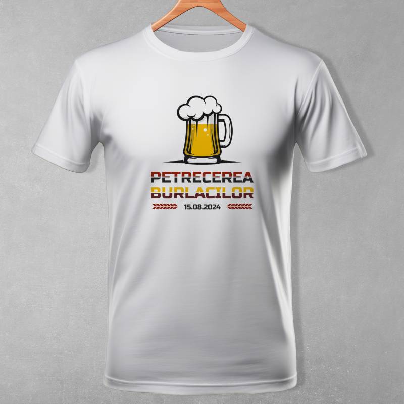Tricou personalizat pentru petrecerea burlacilor - Groom Beer