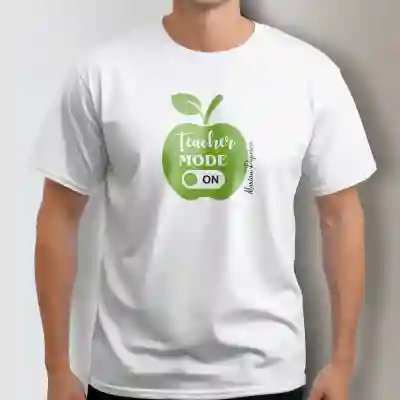 Tricou personalizat - Teacher mode