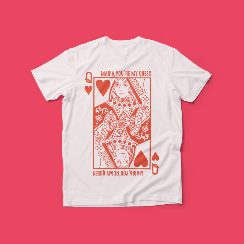 Tricou Personalizat pentru Barbati - King of hearts