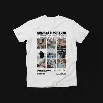 Tricou Personalizat pentru Femei - Always & Forever