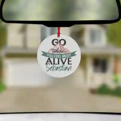 Odorizant auto personalizat - Go where you feel alive