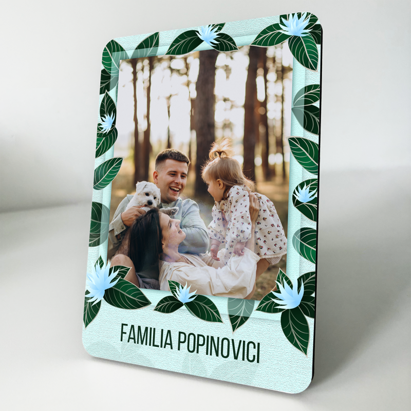 Rama foto de birou personalizata - Familia noastra