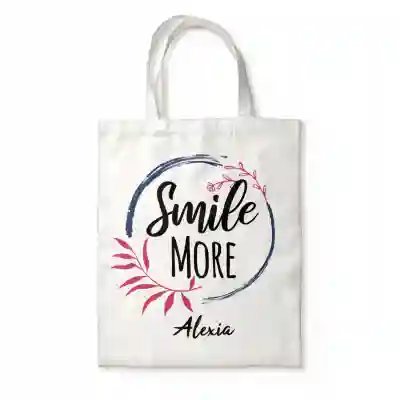 Sacosa Personalizata - Smile more