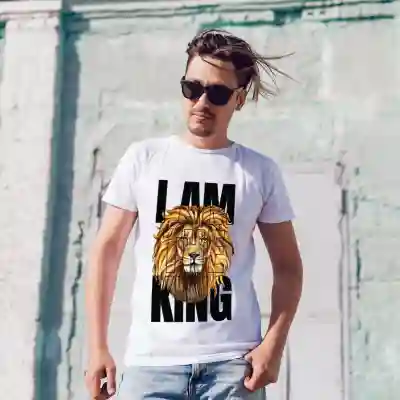 Tricou personalizat - I am the king