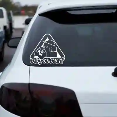 Sticker baby on board