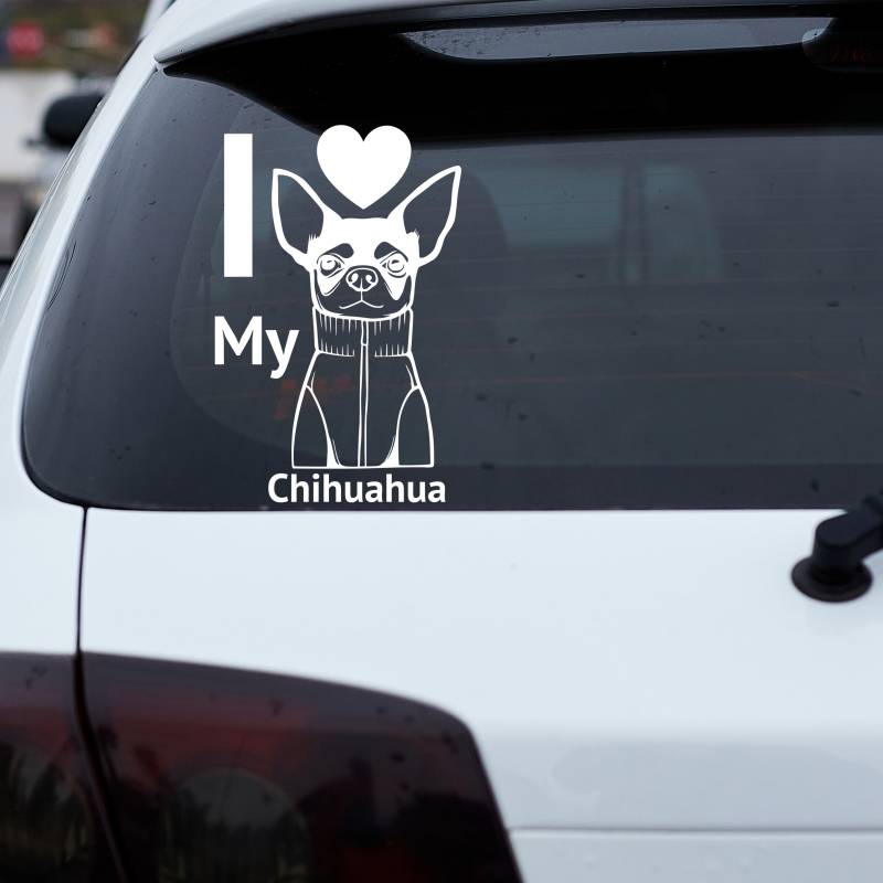 Sticker personalizat Chihuahua