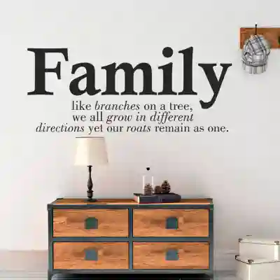 Sticker de perete Family