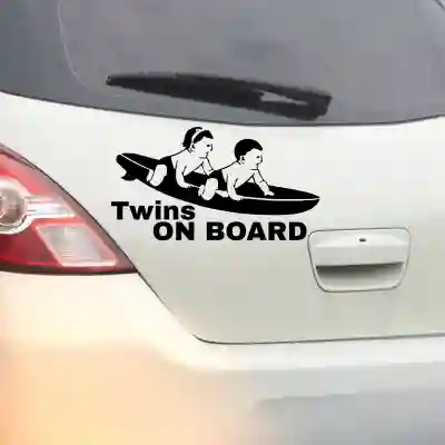 Sticker Twins on board