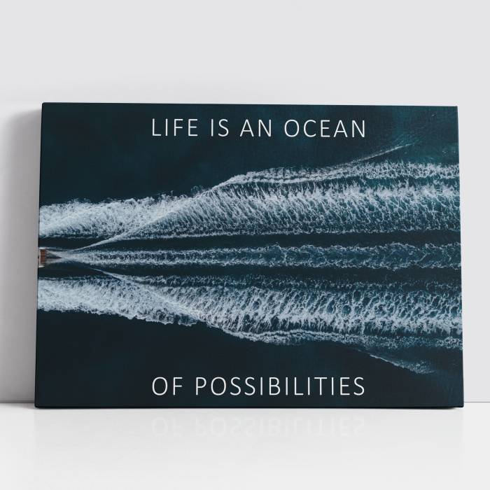 Tablou canvas Life is an Ocean