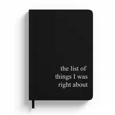 Notebook the list